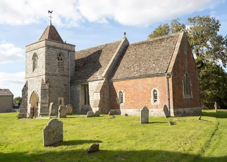 Church of Saint Nicholas, Berwick Bassett, Wiltshire, England, UK