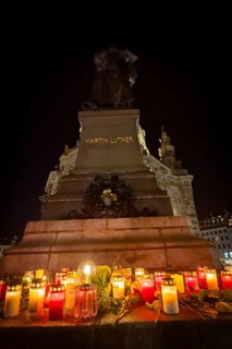 On 13 and 14 February 1945, Dresden was heavily destroyed in three Allied bombing raids. Every