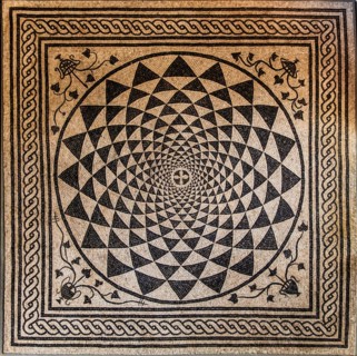 Roman mosaic, Tergestino Lapidarium, Castle of San Giusto, medieval castle and fortress, 15th-16th