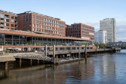 Elbarkaden on the Elbtorpromenade, residential and commercial building, Hafencity, Hamburg,