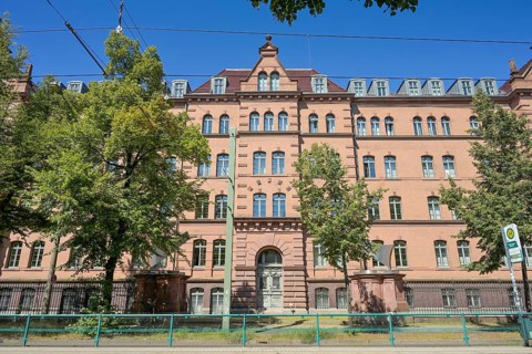 Federal Agency for Real Estate, commercial building Berliner Straße 135, Berliner Vorstadt,