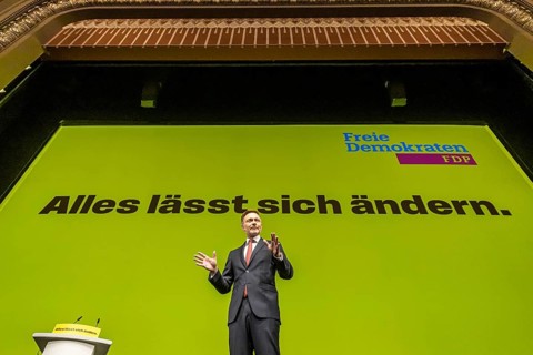 Traditional Epiphany 2025 meeting of the FDP party. The party event is also the start of the