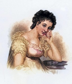 Maria Edgeworth (1767-1849) Anglo-Irish writer, author of Castle Rackrent (1800) and Belinda