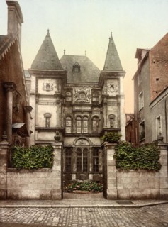 Orleans. Maison de Diane de Poitiers, France, c. 1890, Historic, digitally restored reproduction