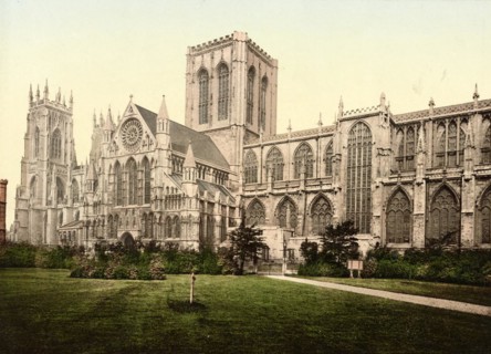 York Minster, Cathedral and Metropolitical Church of Saint Peter in York, is the largest medieval