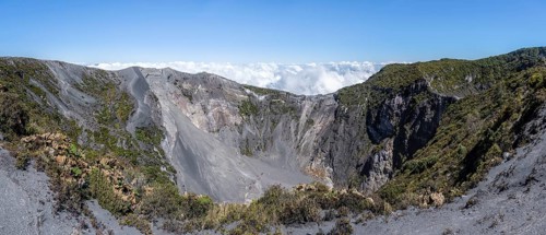 Irazu Volcano, Irazu Volcano National Park, Parque Nacional Volcan Irazu, Cartago Province, Costa