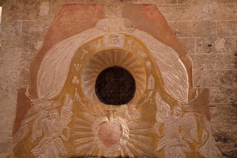 Frescoes on the Chapel of Our Lady at the Cemetery, Parish Church of Our Lady of Sorrows, Riffian,