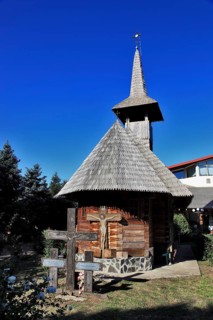 Giurgiu, south of Bucharest, border town to Bulgaria, monastery of St George, St George, Romania,
