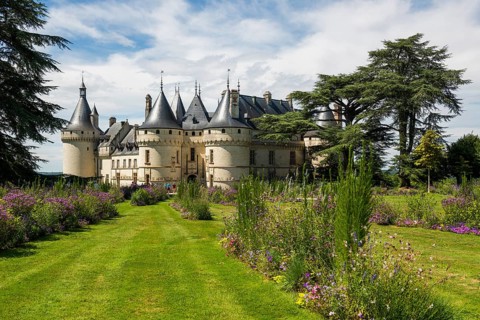 Chaumont Castle and Park, Château de Chaumont, Chaumont-sur-Loire, Loire, Département Loir-et-Cher,