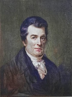 David Hosack (1769-1835), American physician and botanist. He founded the Elgin Botanic Garden in