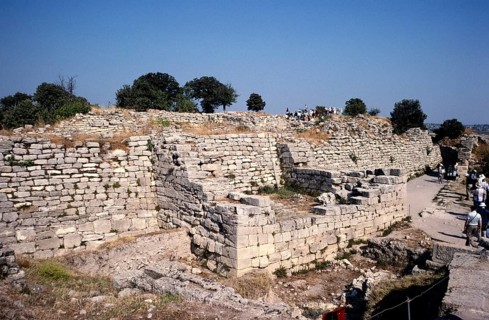 Archaeological site of the ancient city of Troy, Turkey 1997