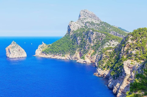 Formentor cape, Mallorca, Balearic Islands, Spain, Europe
