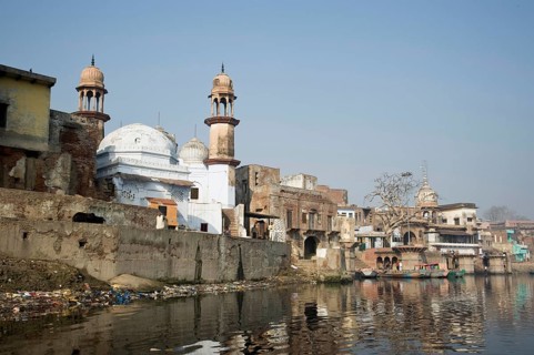 Vasudev ghat, mathura, uttar pradesh, india, asia