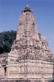 View of Parshvanatha temple of Khajuraho, Madhya Pradesh, India, Asia