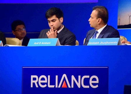Anil Ambani, Chairman, Reliance Group and Jai Anmol Ambani, Additional Director during Reliance