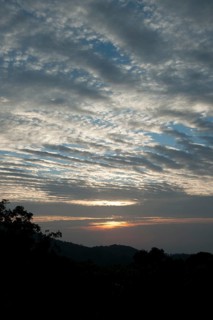 Sunset, penang hill, penang, malaysia, asia