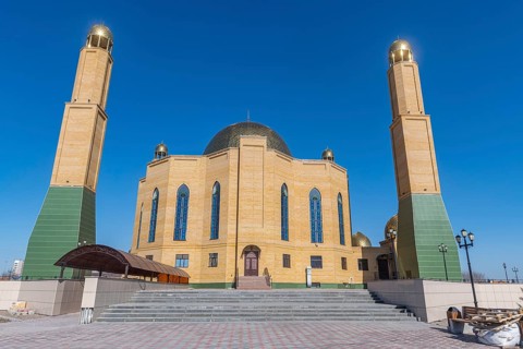 Abaya mosque, Semey formerly, Semipalatinsk, Eastern Kazakhstan