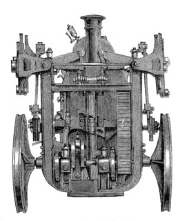 Aeronautical navigation device, Appareil de Navigation Aerienne, System Kaufmann, detail, 1869,