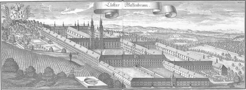 Wessobrunn Monastery was the nucleus of the present-day town of Wessobrunn in the district of
