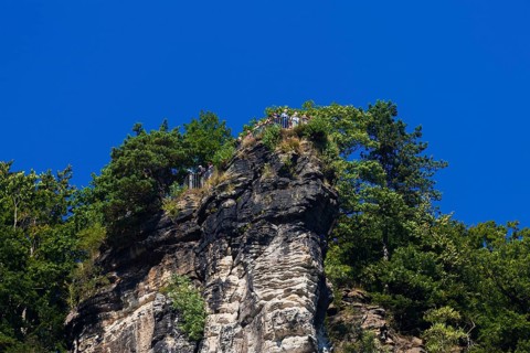 Bastei rock in Rathen