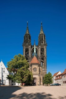 Meissen Cathedral on the castle hill