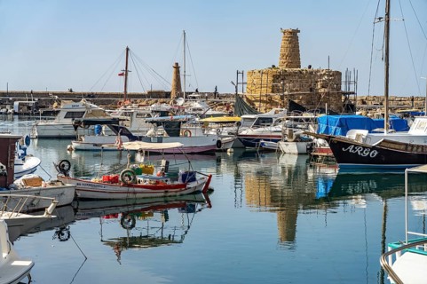 Port of Kyrenia or Girne, Turkish Republic of Northern Cyprus