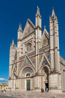 Orvieto Cathedral, Duomo di Orvieto, Umbria, Italy, Europe
