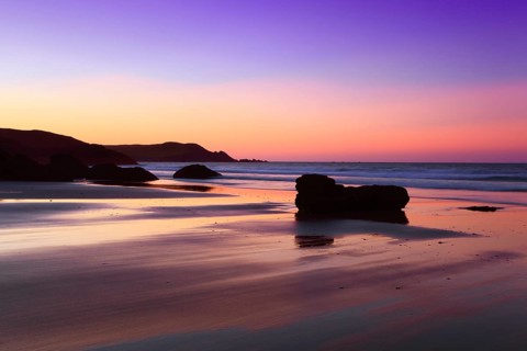 Rocks on the beach, Sango Bay, Durness, Scotland, Great Britain