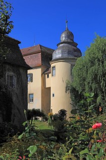 Fröhstockheim Castle, municipality of Rödelsee, district of Kitzingen, Lower Franconia, Bavaria,