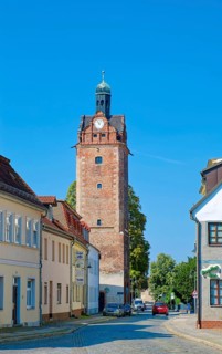 Hallescher Turm, Delitzsch, Saxony, Germany, Europe