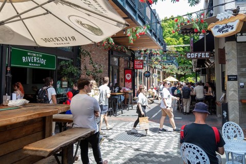 Riverside Market, Christchurch, Neuseeland