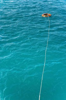 Lifebuoy, lifebuoy in the sea, Pacific, ocean, rescue, drowning, danger, risk