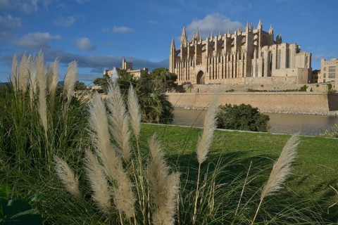 La Seu Cathedral, Palma Cathedral, Palma, Majorca, Balearic Islands, Spain, Europe