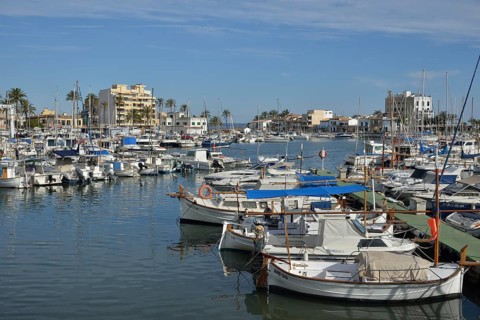 Port of Portixol, Palma de Mallorca, Majorca, Balearic Islands, Spain, Europe
