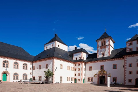 Augustusburg Castle, castle courtyard