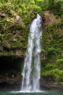 Tavoro Falls, Bouma National Park, Taveuni, Fiji, South Pacific, Oceania