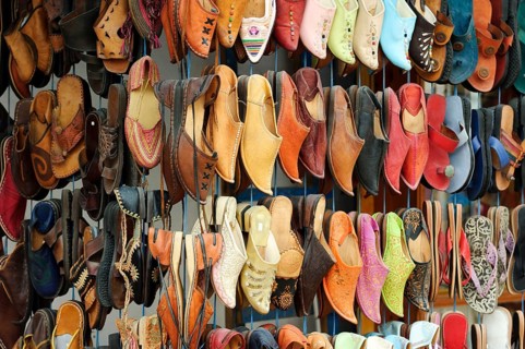 Morocco, Medina, Essaouira, Shoes, Africa