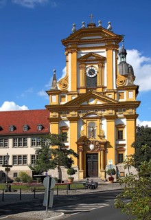 Petrini Church, town church of Kitzingen, Lower Franconia, Bavaria, Germany, designed by Antonio