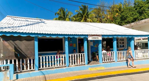 La Tablita bar Hemingway, Isla Mujeres, Caribbean Coast, Cancun, Quintana Roo, Mexico, Central