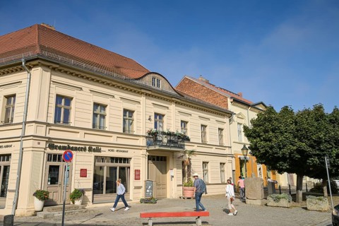 Street scene, old buildings, Hotel Grambauers Kalit, Rosenstraße, Hoher Steinweg, Old Town,