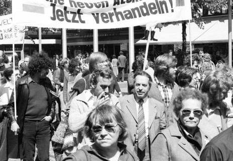 The 35th anniversary congress to end fascist rule was accompanied by a demonstration and rally in