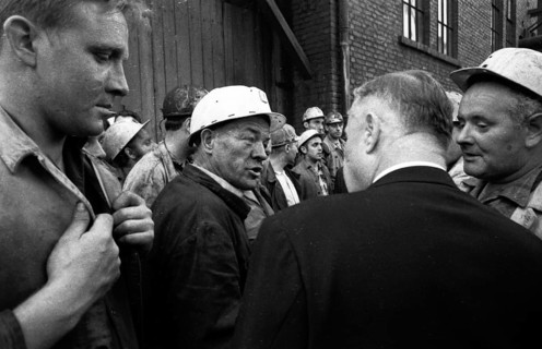 The spontaneous strike, here on 10.9.1969 by the miners of the Minister Stein colliery, was one of
