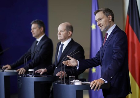 Robert Habeck (Buendnis 90 Die Gruenen), Bundesminister fuer Wirtschaft und Klimaschutz und