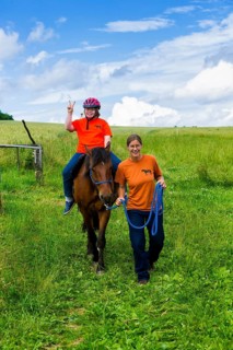 Curative riding on the Andershof farm