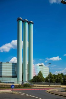 The Nossener Brücke combined heat and power plant