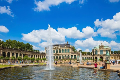 The Zwinger in Dresden is one of the most famous baroque buildings in Germany And it houses museums