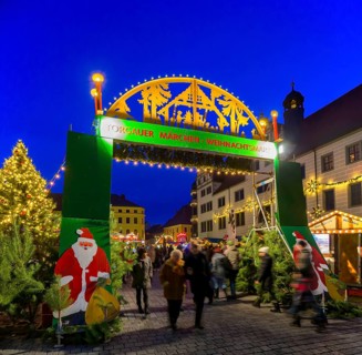 Christmas market in Torgau