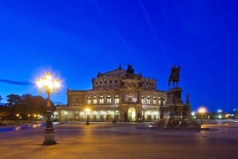 Semperoper on Theatre Square
