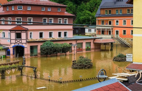 Flood in Rathen