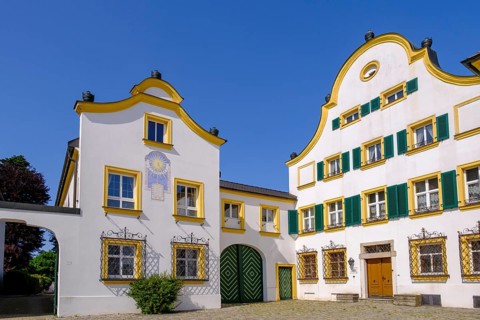 Heckelhaus, Town Hall, Allersberg, Franconian Lake District, Middle Franconia, Franconia, Bavaria,